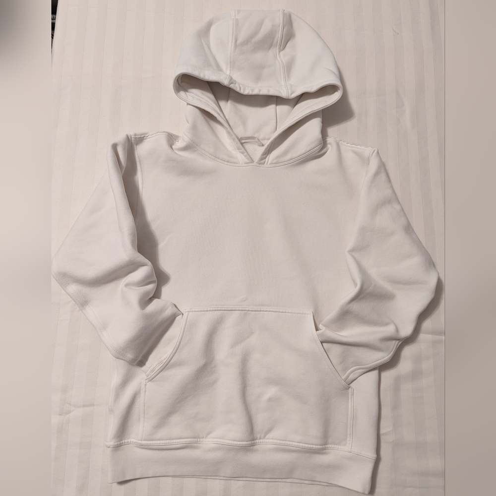 Lululemon White Hoodie Women's Sweatshirt Size SMALL